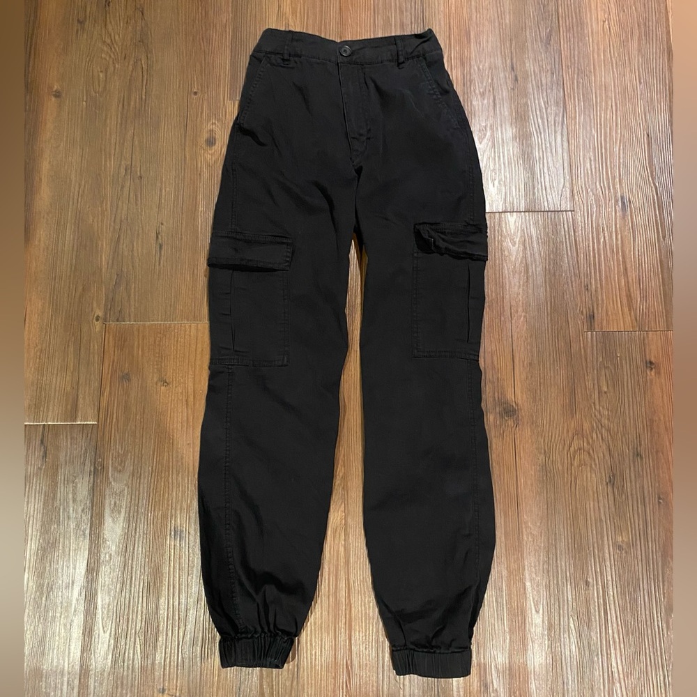 Black Cargo Pants